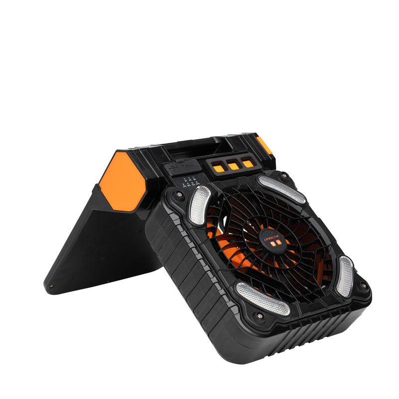 Load image into Gallery viewer, SOLAR FAN AND LIGHT