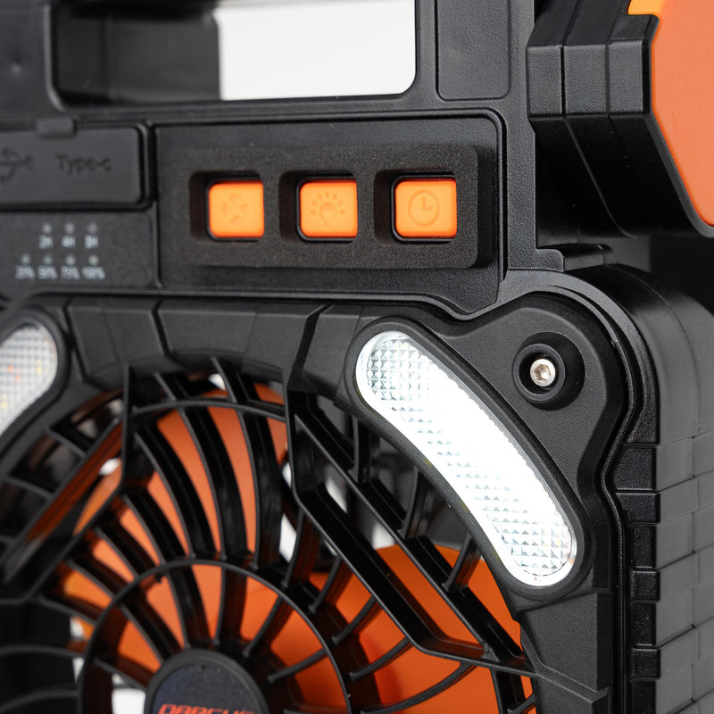 Load image into Gallery viewer, SOLAR FAN AND LIGHT