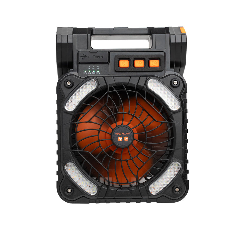 Load image into Gallery viewer, SOLAR FAN AND LIGHT