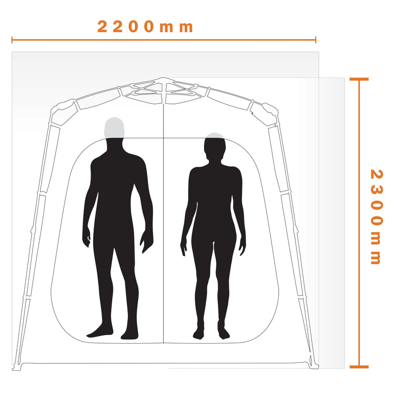 Load image into Gallery viewer, TWIN CUBE SHOWER TENT - DARCHE®