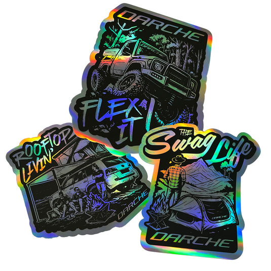 DARCHE HOLOGRAPHIC STICKER SET