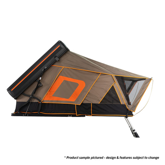 side of double dee rooftop tent