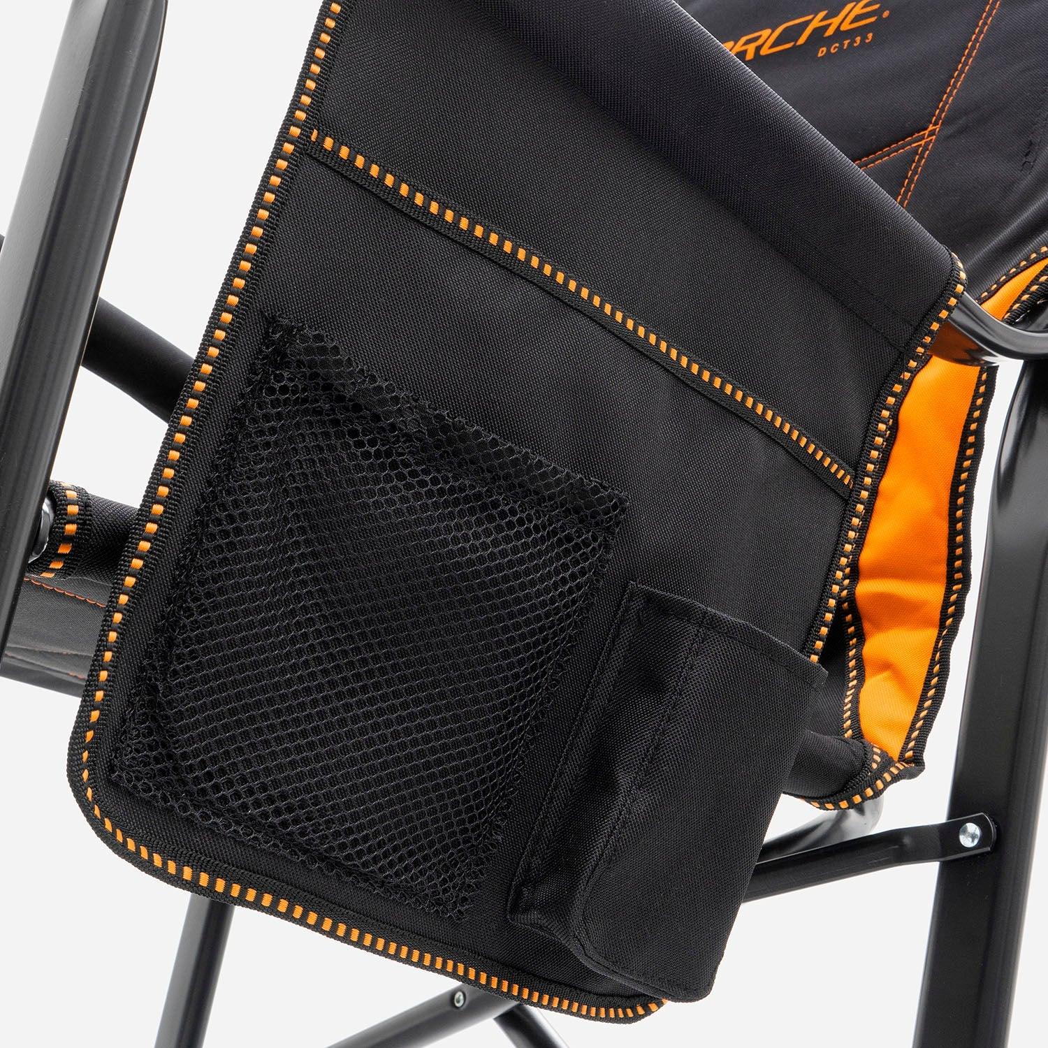 DCT33 CHAIR BLACK ORANGE DARCHE