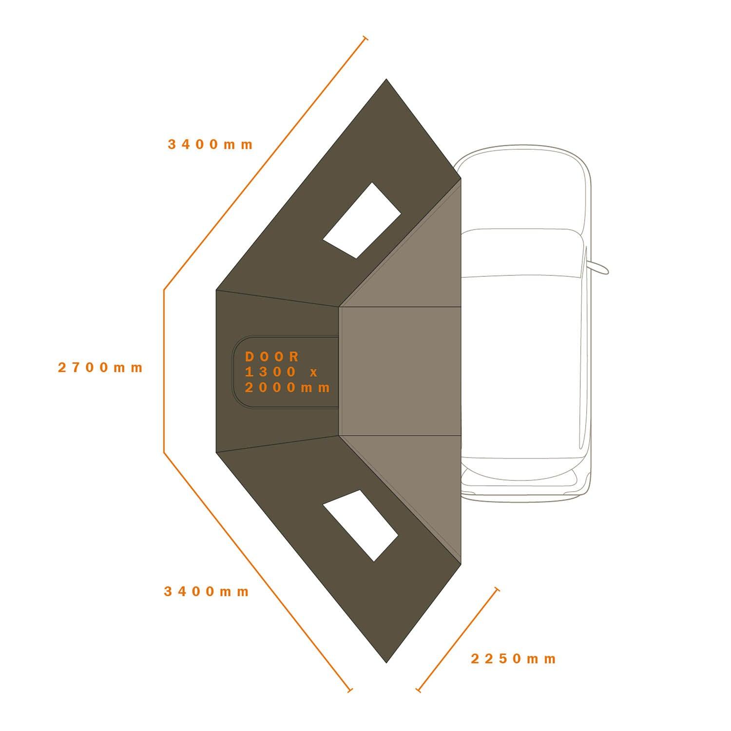 ECLIPSE 180 WALL PVC WINDOW – DARCHE®