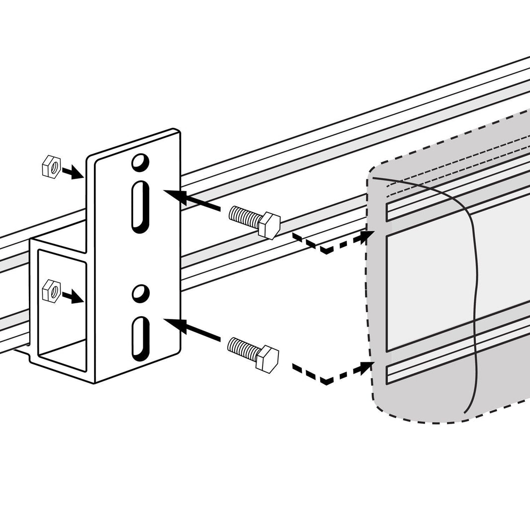 Hardshell Rtt Awning Brackets Darche® 6006